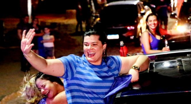 Prefeita Marianna Almeida reúne multidão e comemora com grande carreata, 1 ano da sua extraordinária vitória