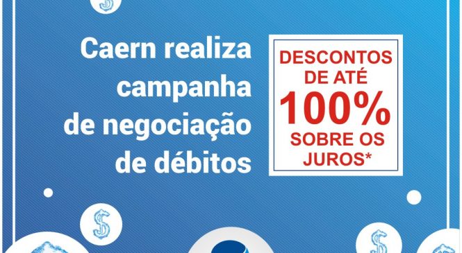 Negociação – Clientes com débitos podem regularizar situação com descontos