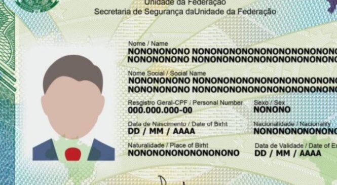 Governo publica regras de emissão da nova carteira de identidade