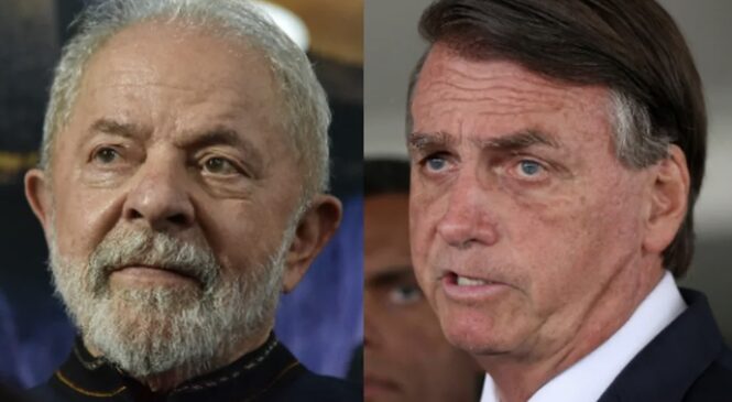 Ipec: Lula tem 51% no 2º turno, e Bolsonaro, 43%