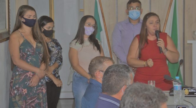 Neidinha Paulino se despede do mandato e da presidência da Câmara comandando a ultima sessão em José da Penha/RN