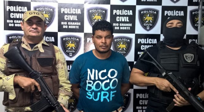 Ação conjunta das polícias termina com prisão de um traficante de drogas em Assu