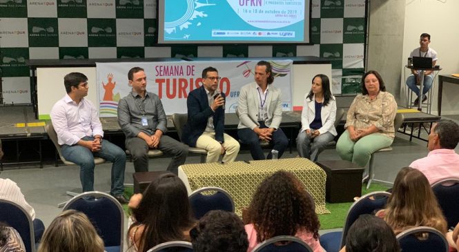 Presidente da Emprotur faz palestra de abertura na 15ª Semana de Turismo da UFRN