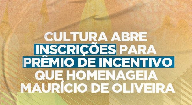 A Prefeitura de Mossoró, através da Secretaria Municipal de Cultura, abriu, a partir da segunda-feira, do dia 20, as inscrições para o Prêmio de Incentivo à Cultura 2020