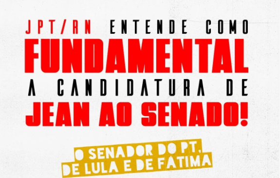 Com apoio de Natália Bonavides, Juventude do PT solta nota apoiando Jean Paul e contra aliança com Carlos