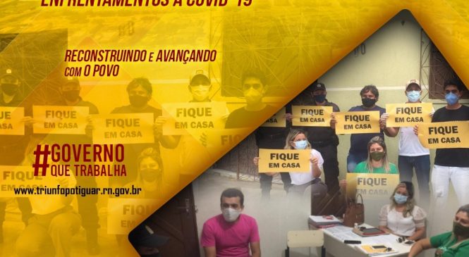 Secretaria Municipal de Saúde realizou nesta quinta-feira, dia (06), reunião para planejamento das ações de enfrentamento à covid-19 em Triunfo Potiguar/RN.