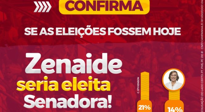 PESQUISA SETA/BLOG DO BG SENADO ESTIMULADA: Na soma dos votos, Styvenson tem 21%; Zenaide tem 14%, Garibaldi 13% e Geraldo tem 9%