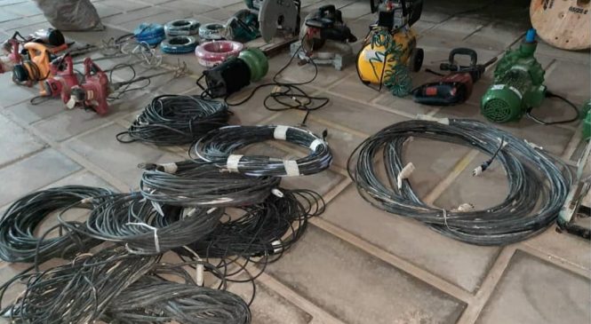Polícia Civil recupera materiais roubado de construtora em Natal
