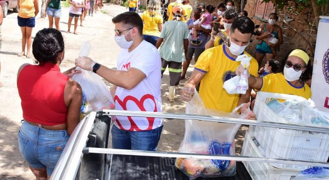 Famílias da zona rural no Rio Grande do Norte recebem ajuda da LBV