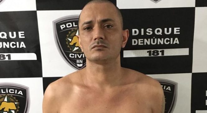 Polícia Civil prende em Parnamirim suspeito de matar a própria mãe