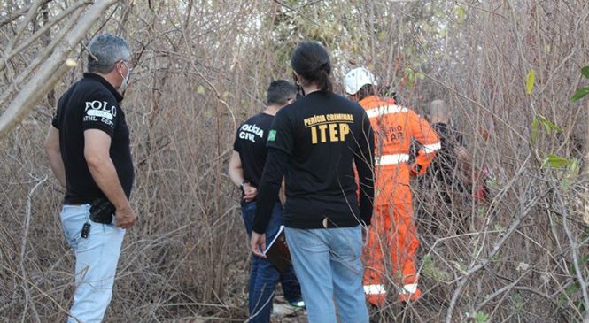 Corpo de mulher é encontrado em cova rasa em cidade do RN; 9 suspeitos são presos