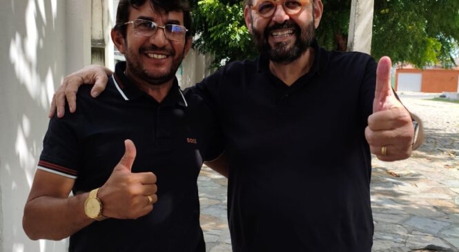 Zé Peixeiro anuncia apoio à reeleição do deputado Gustavo Carvalho nas eleições de 2026