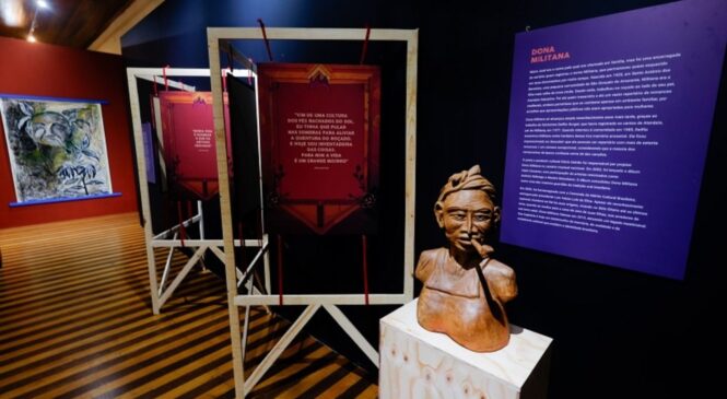 Editora da UFRN promove exposição “Dona Militana” em São Gonçalo do Amarante