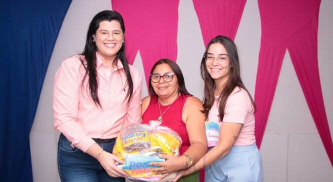 Secretaria da Mulher de Pau dos Ferros promove Dia de Ações “Para Elas” com atendimentos e entrega de mais de 3 toneladas de alimentos