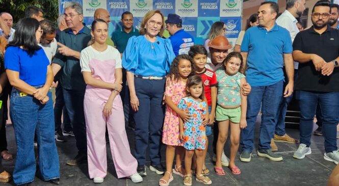 Zenaide Maia participa da inauguração de UBS no Assentamento Boa Fé em Mossoró