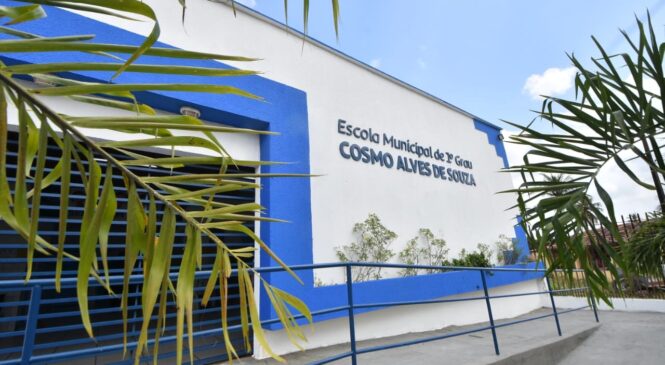 Prefeitura de São Gonçalo conclui restauração do CMEI Cosmo Alves em Barro Duro