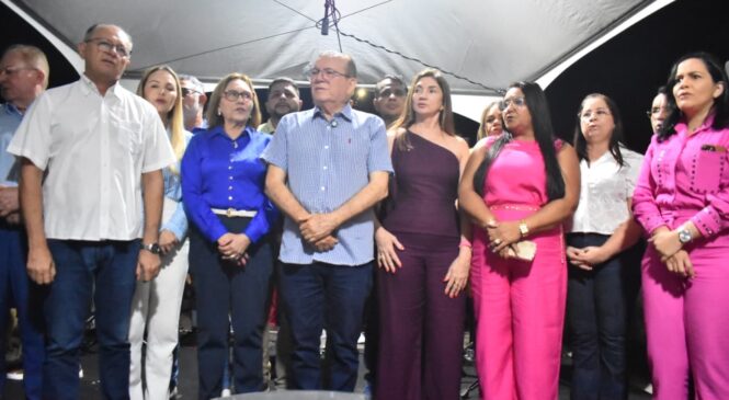 Prefeito Jaime Calado entrega pavimentação e nova iluminação em LED da Rua São José – Pajuçara