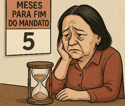 Faltam 5 meses para encerrar o governo de Fátima Bezerra