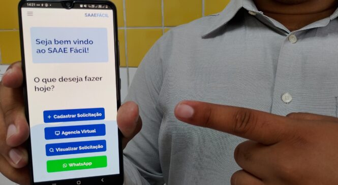 SAAE São Gonçalo cria App e investe em tecnologia pra facilitar acesso dos usuários aos serviços