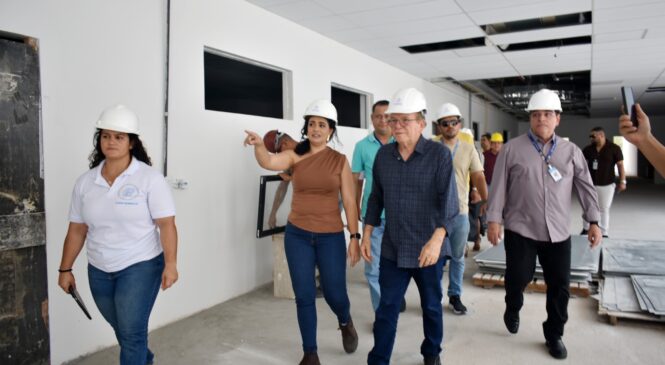 Obras do Hospital Geral de São Gonçalo completam um ano de retomada da construção com 85% concluído