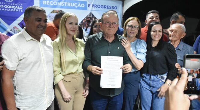 Prefeito Jaime Calado autoriza primeira etapa da pavimentação do acesso entre o pontilhão de Poço de Pedra e a estrada de Igreja Nova (RN-312)