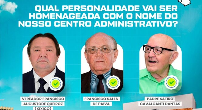 Prefeitura de Pau dos Ferros inicia votação popular para escolha do nome do novo Centro Administrativo
