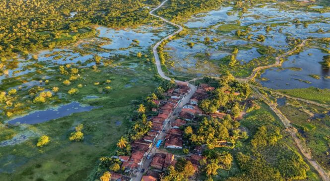 Prefeito Jaime Calado inaugura pavimentação da estrada que liga Coqueiros a Uruaçu