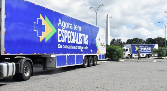 Carreta de Oftalmologia do Ministério da Saúde chega a São Gonçalo para reduzir fila de consultas, exames e cirurgias de catarata na Grande Natal