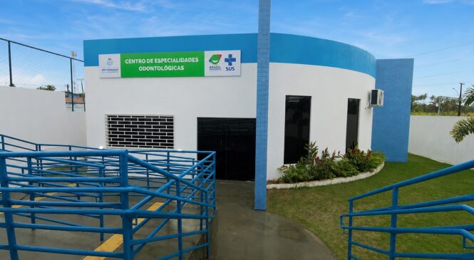 Prefeito Jaime Calado inaugura novo Centro de Especialidades Odontológicas em Regomoleiro