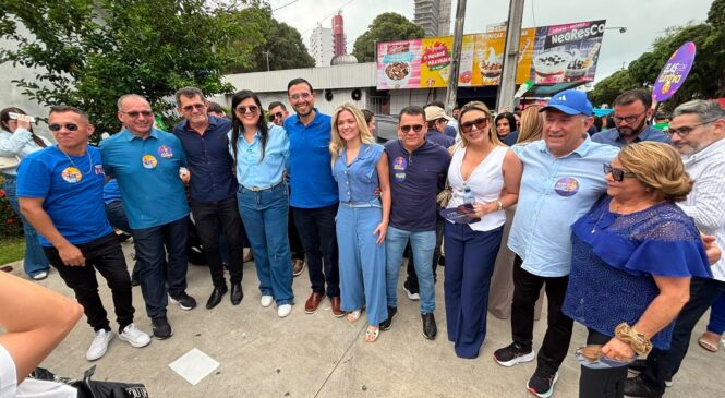 Marianna Almeida participa da convenção que oficializa Allyson Bezerra como candidato ao Governo do RN