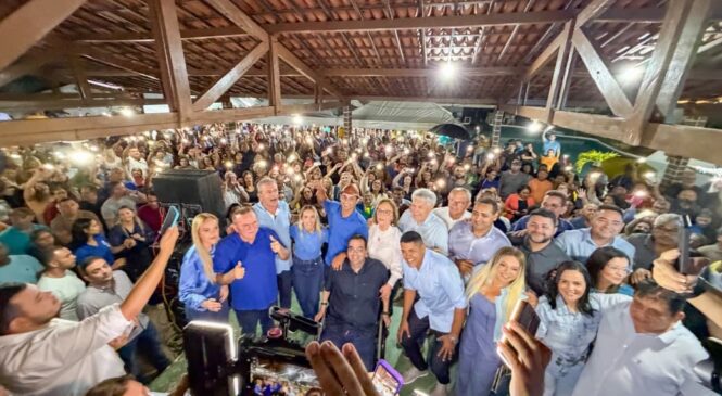 No Dia do Amigo, Jaime Calado reúne multidão em São Gonçalo e demonstra força política para 2026