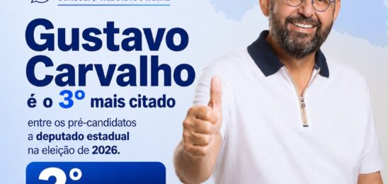 3º lugar entre os mais citados. Gratidão pela confiança!