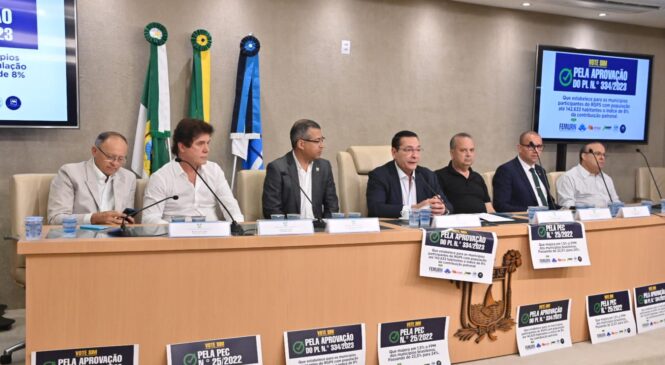 Municípios recebem apoios das bancadas federal e estadual