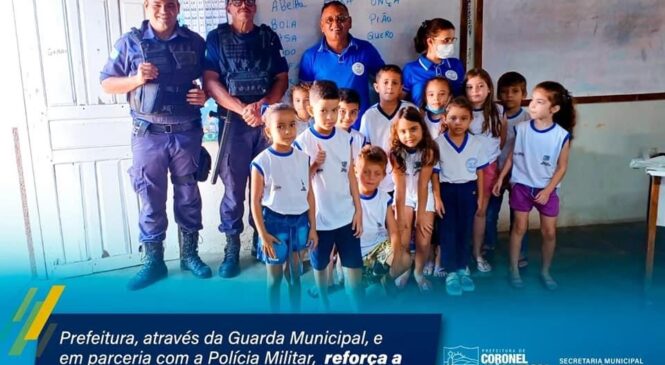 Reforço na segurança escolar é realizado no município de Coronel João Pessoa