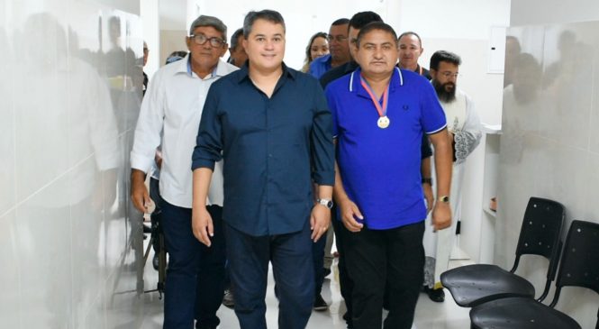 Prefeito Pedro Caetano inaugura reforma e ampliação do hospital Severino Viriato