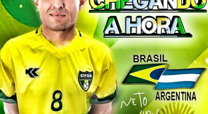 Neto Caraúbas se apresenta a seleção brasileira neste domingo