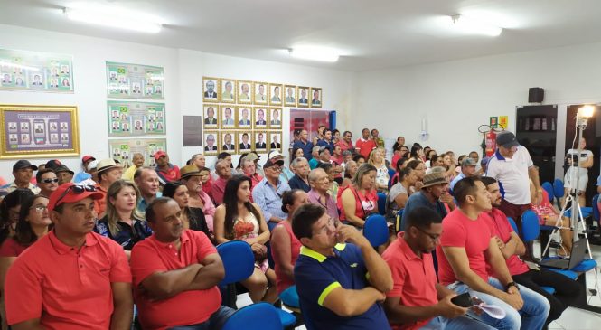 Criação da comissão provisória do PT em Rodolfo Fernandes/RN, movimenta região e torna oposição fortalecida e mais organizada que o grupo governista