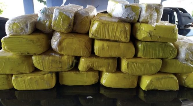 PRF apreende dentro de veículo no RN, tabletes de cocaína avaliados em R$ 3 milhões