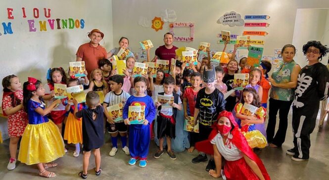 Água Nova é destaque na educação do município com a realização da Jornadinha Literária