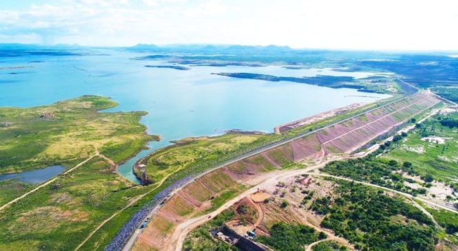Barragem armando Ribeiro chega a 50% do seu volume