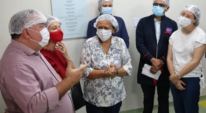 DEPUTADO DR. BERNARDO VISITA PAU DOS FERROS NA COMPANHIA DA GOVERNADORA FÁTIMA BEZERRA