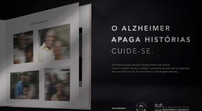 Conscientização sobre Alzheimer é tema da nova campanha da Assembleia Legislativa do RN