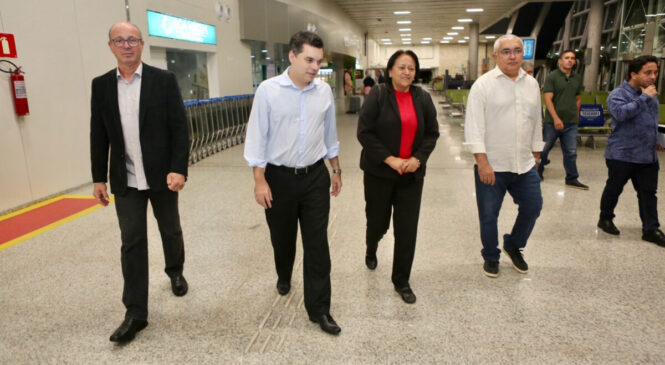 Fátima reassume Governo do RN e diz que missão em Portugal foi positiva