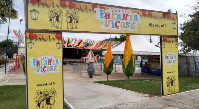 A cidade mais arborizada do Estado do Rio Grande do Norte já está pronta para a festa, acontece hoje o “Encanta Viçosa 2019”