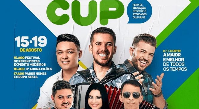 Prefeitura de Pilões lança a programação da FENACUP
