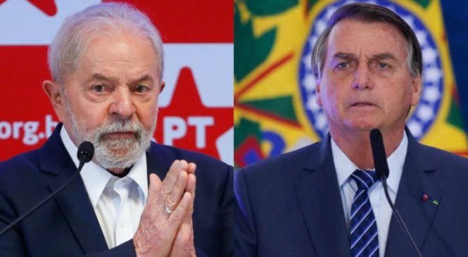 PESQUISA IPEC: Lula tem 46% Bolsonaro 31% das intenções de votos