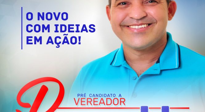 Reginaldo Alves lança pré-candidatura a vereador nas redes sociais