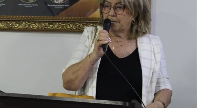 Prefeita Maria Helena fez a leitura anual na abertura dos trabalhos Legislativo em Olho D’água do Borges