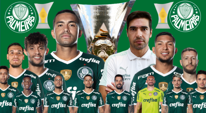 O maior campeão! Palmeiras conquista seu 11º título brasileiro. Dudu entra na lista dos grandes campeões!