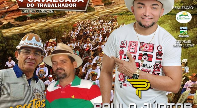 José da Penha-RN: Município realizará a IV Cavalgada do Trabalhador, domingo, 05 de maio